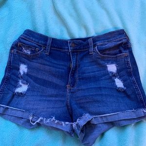 Hollister High Rise Jean Shorts